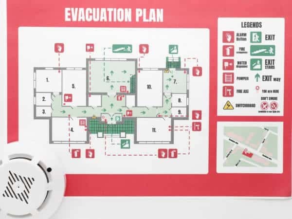 piano di evacuazione antincendio piano di evacuazione antincendio